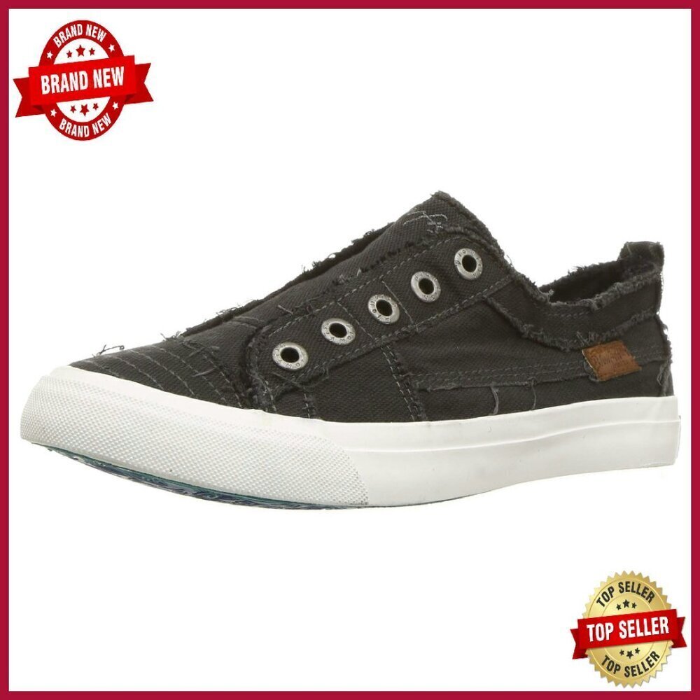 Women's Vegan Slip-On Sneakers with Cushioned Footbed, Size Available
